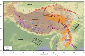 GRL：下地壳粘度控制喜马拉雅-青藏高原造山带的大型走滑断层的形成图片