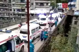 重庆一煤矿因皮带燃烧致一氧化碳超限，17人被困井下视频封面
