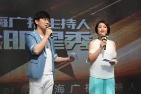 上海广播主持人上演才艺秀，嗨翻“明日之星”直通赛现场图片