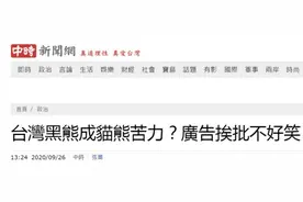 宣传画上有一群逛街游走的熊，台议员解读：台湾服侍大陆图片