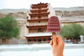 举着雪糕去打卡——文物、文化景区趣味文创食品花样百出图片