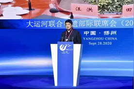 故宫博物院原院长单霁翔：要把大运河的历史链条完整地保护图片