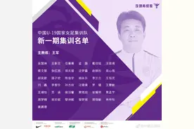 女足U19国家队新一期名单出炉 10月3日集结大连图片
