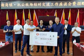 广东东莞谢岗镇代表团赴托云牧场开展结对交流活动图片