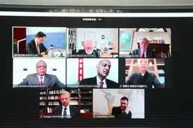 “丝路国际智库网络2020视频年会”在京举行图片