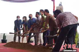 疫情中“逆行”中企印尼投建小家电产业园开工图片