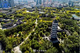 坐着高铁看天津：来天津北站赏宁园百年古典园林图片