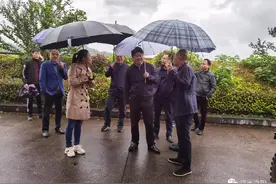 付振南现场调度资江风貌带建设拆迁工作图片
