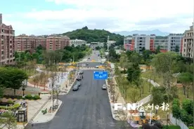福州金山片区再建成一条直达三环道路图片
