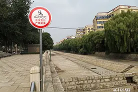 石家庄一段民心河干涸问题追踪：河道功能设计原因所致图片