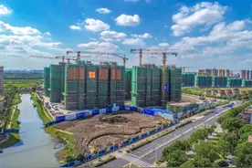 封顶啦！这个动迁基地将推出1000套房、800多个车位图片