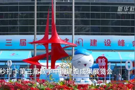 60秒打卡第三届数字中国建设成果展览会视频封面