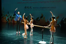 一枚5分硬币决定命运，谭元元是怎么走上芭蕾之路的图片