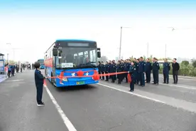 河北邯郸职教城公交正式开通图片