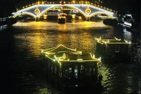 夜游大运河图片
