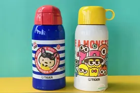 预告丨首发+限量，不到5折，TISOÜ×TIGER虎牌的联名保温杯来了！600ml大容量超轻杯身，双头可用图片