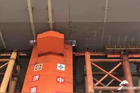 坐轨交、步行、骑车都可过黄河！济南凤凰黄河大桥主桥合龙图片