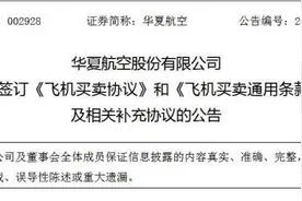 华夏航空：百架国产飞机十年内交付完成，半数为ARJ21图片