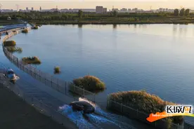 滹沱河畔漫水路：开车如行船 人在画中游图片