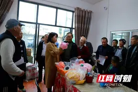 “三湘巨变看龙山”采风团到茨岩塘镇调研红色文化图片