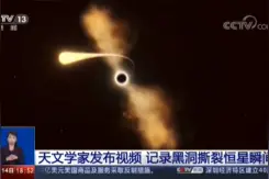 15秒视频记录黑洞撕裂恒星瞬间，一文回顾200年黑洞研究史图片