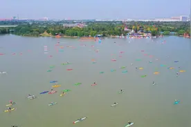 激情与速度的碰撞！“长三角之心”漾舟精英公开赛开赛图片