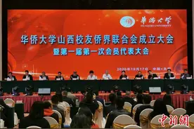 华侨大学山西校友侨界联合会成立图片