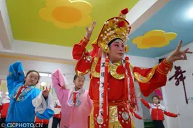 河北内丘：戏曲进校园 文化润童心图片
