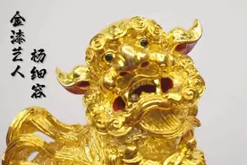 “寻师访匠”看揭阳⑦金漆艺人杨细容：岁月悠悠卅余载，传统漆艺绽新花图片