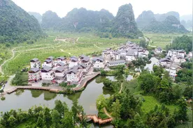 百色市田阳区巴某村：深度贫困村喜变旅游打卡地图片