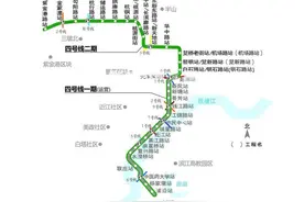 杭州地铁4号线二期最新进展来了！11座车站完成主体结构施工！计划今年全线建成图片