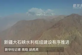 新疆大石峡水利枢纽建设有序推进视频封面