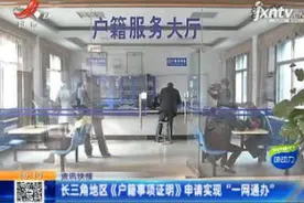 长三角地区《户籍事项证明》申请实现“一网通办”视频封面