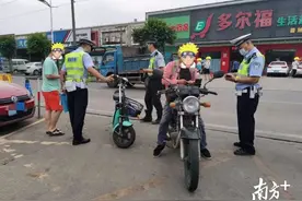 全方位严管！佛山南海严查六类“摩电”违法行为图片