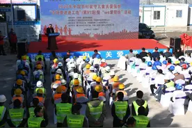 为他们带来温暖，全国农村留守儿童关爱保护“百场宣讲进工地”走进银川图片