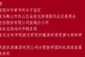安徽宿州市看守所女子监区等6集体获评全国三八红旗集体图片