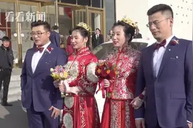 幸福不迟到！援鄂姐妹花举行婚礼 花呗和蜜月旅行马云全包了图片
