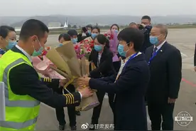 1小时即达！天水机场开通“天水=银川”航线昨日首航图片