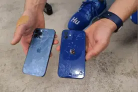 iPhone12的屏幕耐摔吗？国外博主测试了视频封面