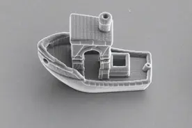 科学家利用3D打印技术制造出世界上最小船只图片