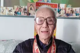 张家口志愿军老战士丢失3天的纪念章，找到了图片