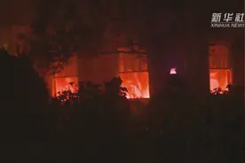 美国加州一居民家万圣节装饰效果逼真 引邻居报火警视频封面