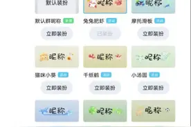 QQ群聊动态群昵称功能上线 为SVIP专享图片
