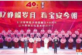 全方位展现40年改革发展成果宝安原创文艺精品续写春天的故事图片