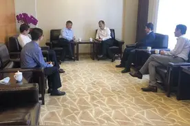中信建设陈晓佳拜会张佑君，中信建设陶扬、韩少龙桂希等陪同出席图片