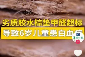 棕床垫甲醛超标致六岁孩子患白血病！关于床垫这些你一定要知道图片