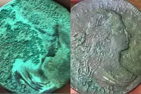 美国男子在缅因州教堂外用金属探测器寻宝 发现逾200年历史钱币图片