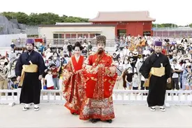 大火一周年后冲绳首里首次举办城祭 重现琉球王国气象图片