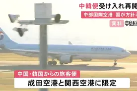 日媒：日本中部国际机场将恢复中韩航班往来图片