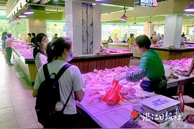 湛江猪肉降价了图片